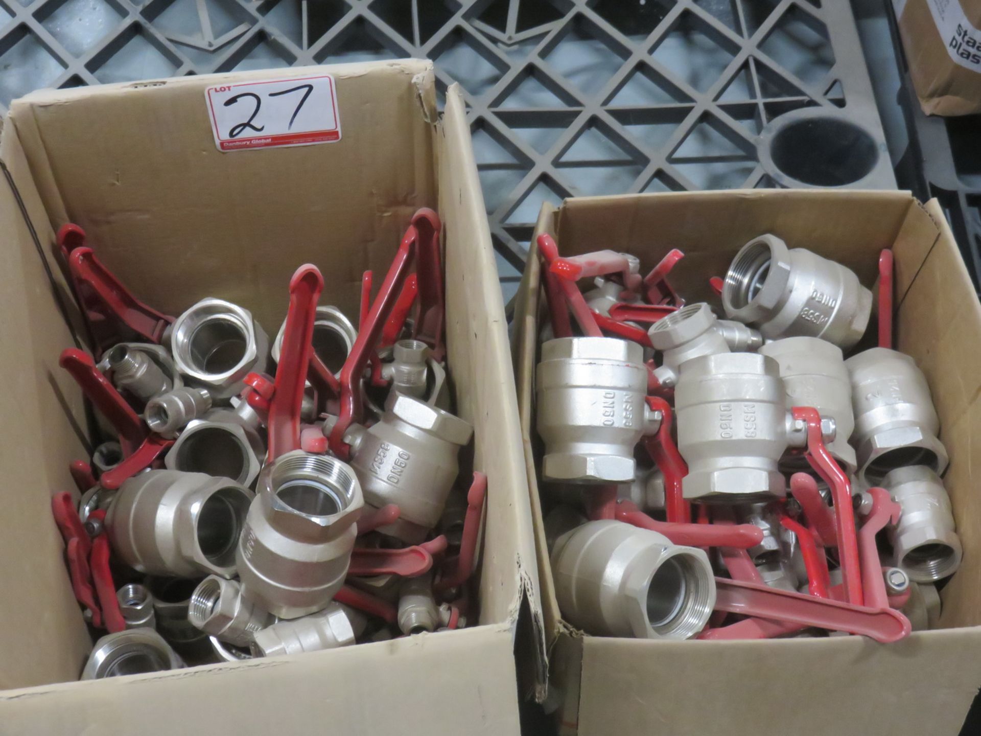 LOT - GENERAL MS-58, DN50, ASSTD STEEL VALVES