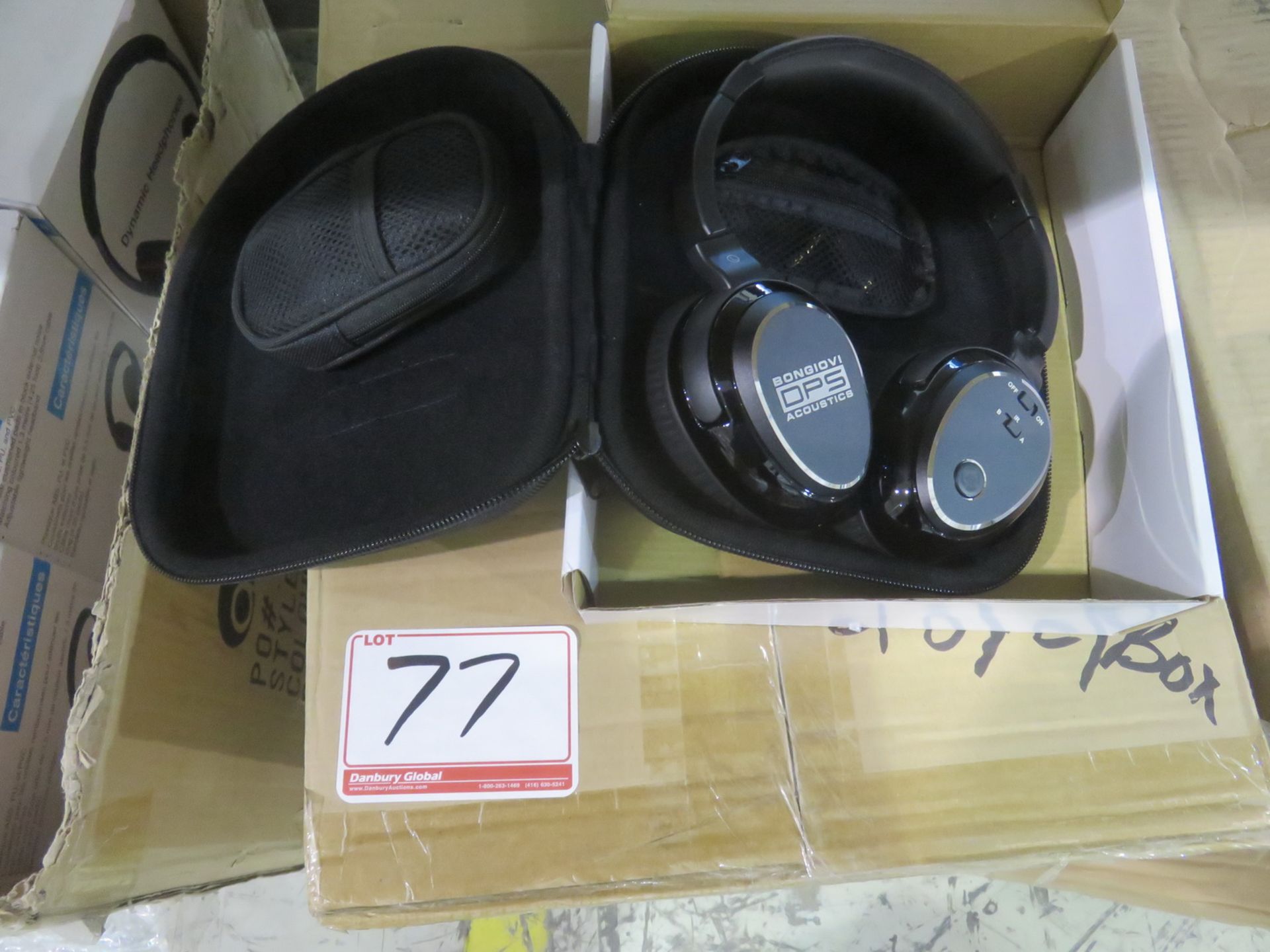 UNITS - BONGIOVI DPS MOD ANR788 PREMIUM WIRLESS HEAD PHONES - 2 CHANNEL (2 BXS OF 20 PCS)