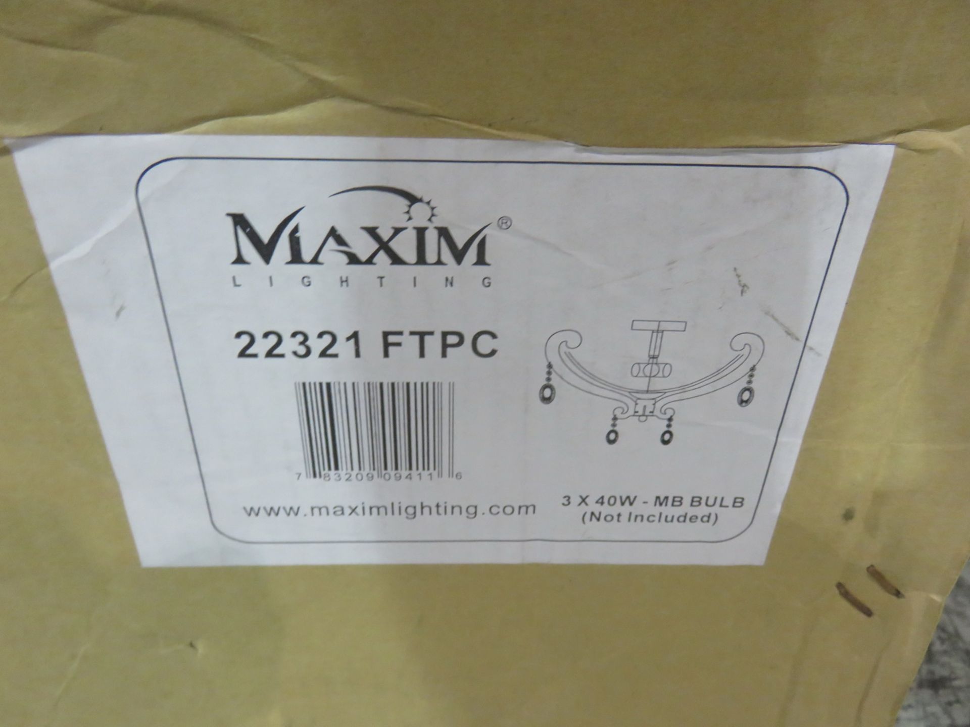 MAXIM #22321 FTPC LIGHT - NEW IN BOX - Image 2 of 2