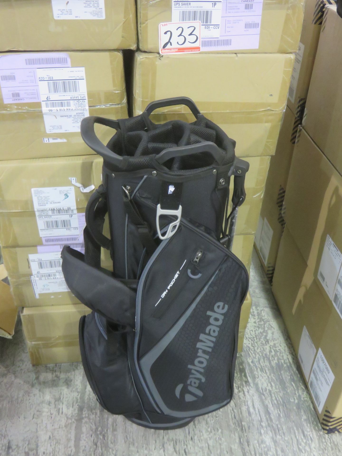 TAYLORMADE BLACK TM19 SELECT PLUS GOLF STAND (CARRY) BAG - NEW IN BOX