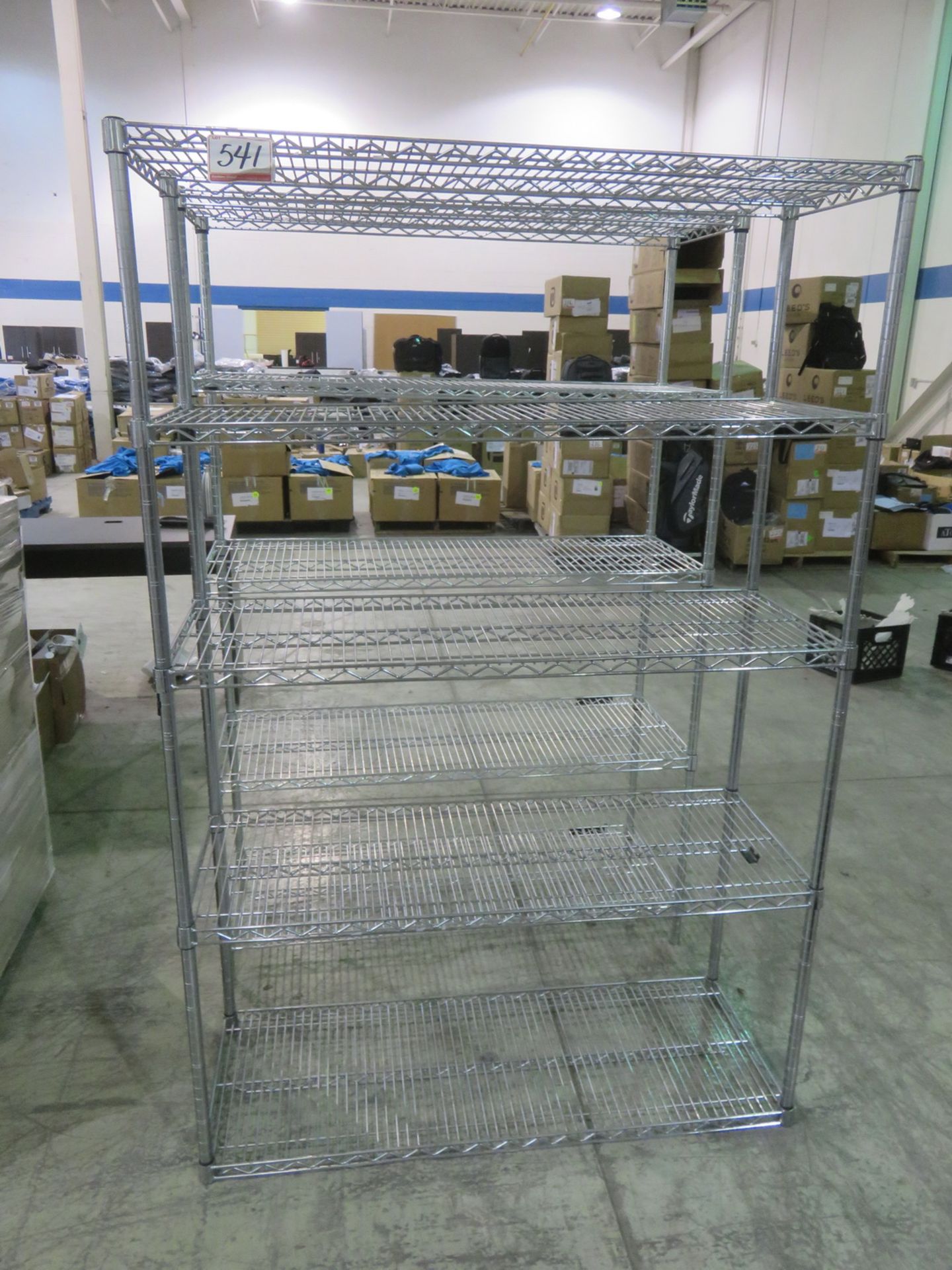 UNITS - SEVILLE 18" X 4' X 6' H APPRX SHELVING