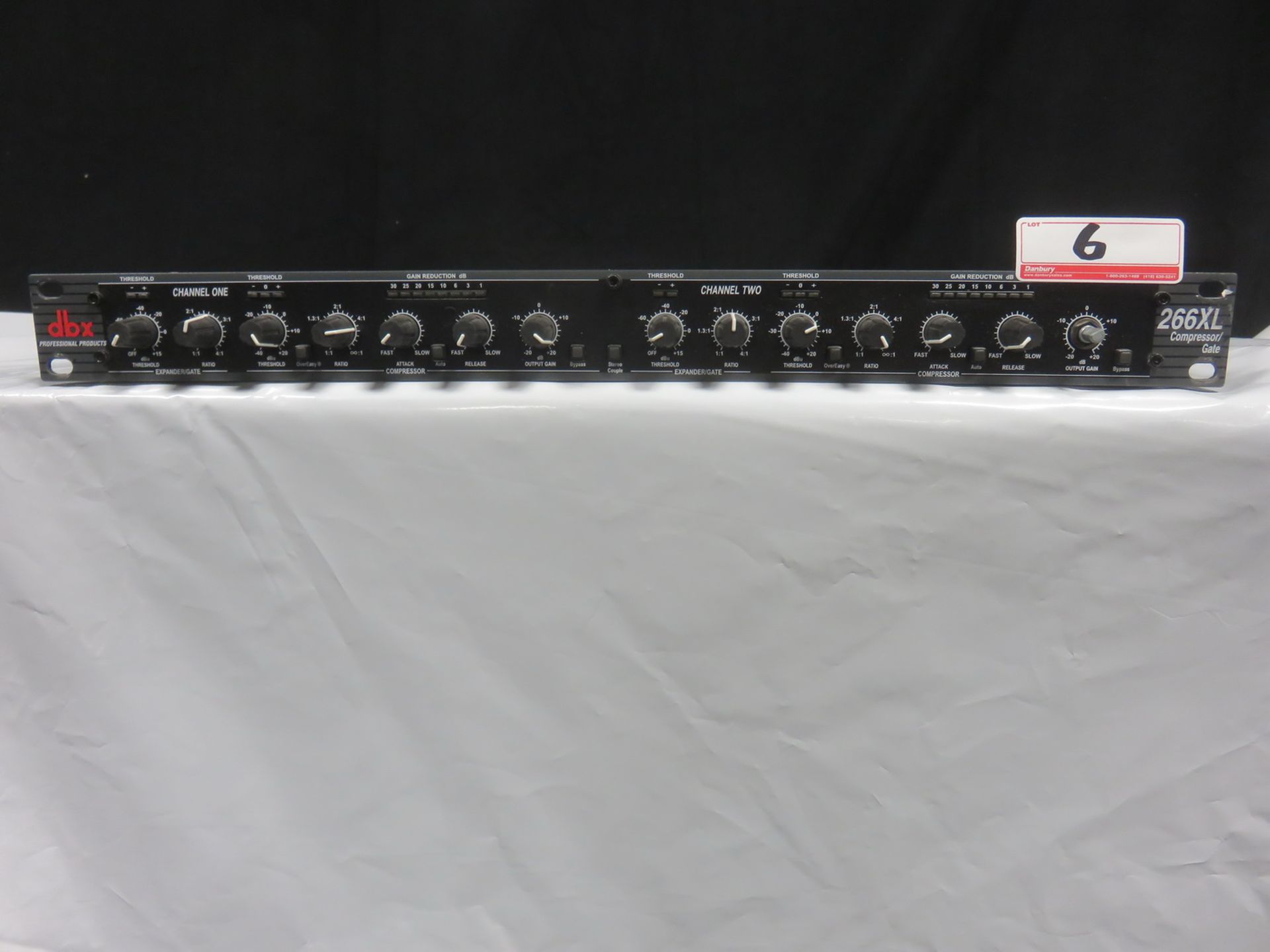 DBX 266XL COMPRESSOR GATE