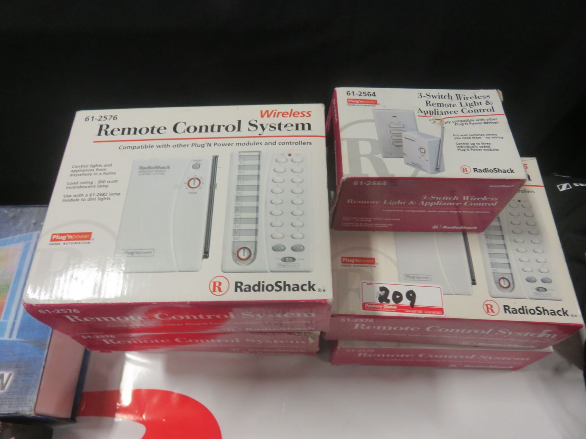 LOT - RADIO SHACK 61-2576 WIRELESS REMOTE CONTROL SYSTEM ETC