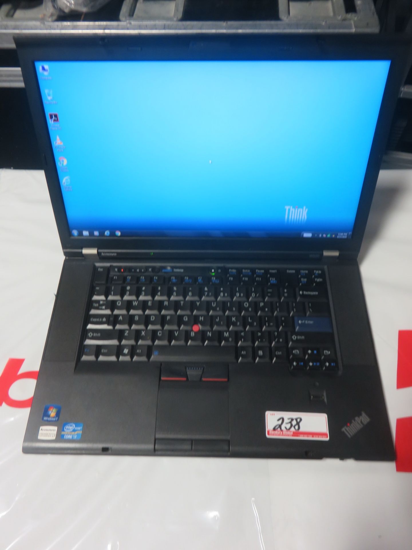 LENOVO THINKPAD W520 LAPTOP W/ INTEL CORE-I7-2670QM CPU @2.20 GHZ, 500 GB HDD, 16 GB RAM,, WINDOWS 7