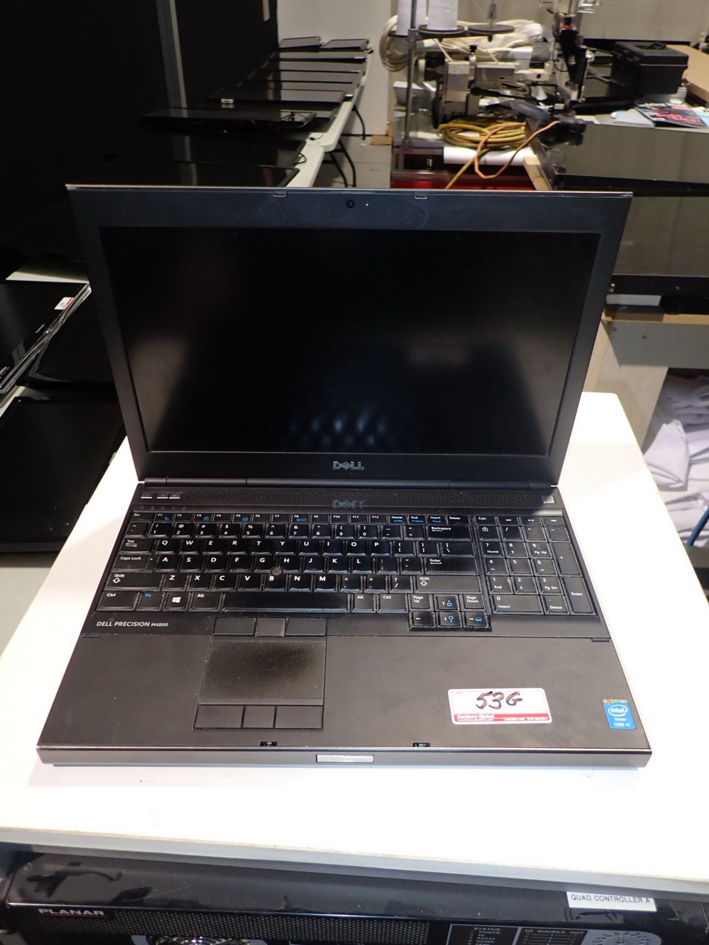 UNITS - DELL PRECISION M4800 LAPTOP W/ INTEL CORE I5 PROCESSOR (NO POWER SUPPLY & HDD)