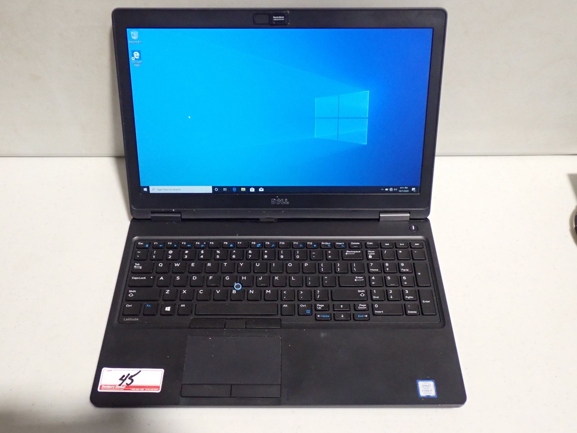 2018 DELL LATITUDE 5580 LAPTOP W/ INTEL I7 7600 2.80GHZ CPU, 8GB RAM, 256GB SSD, WINDOWS 10 W/ POWER