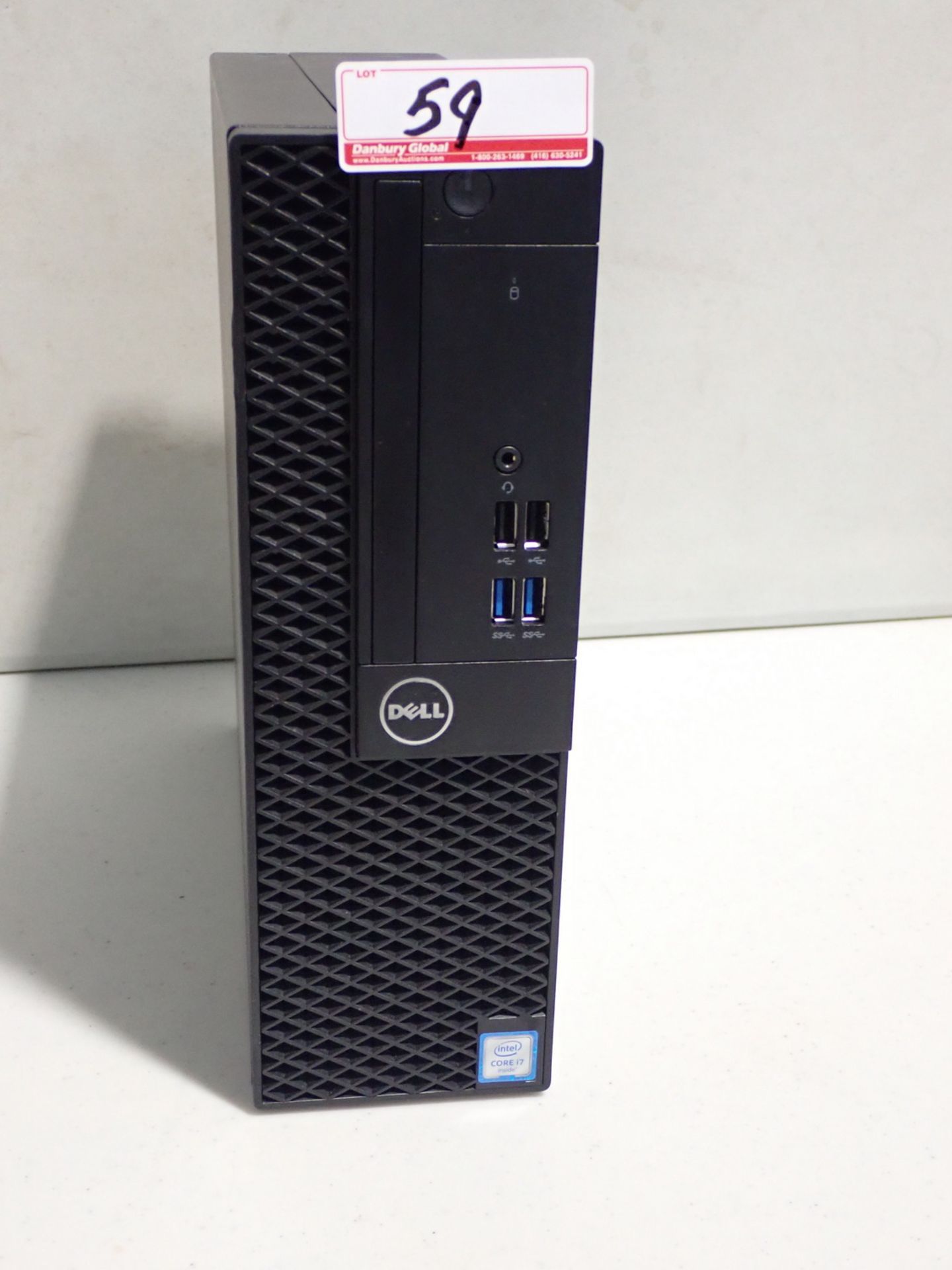 DELL OPTIPLEX 3050 SFF PC W/ INTEL CORE I7 6700 3.4 GHZ CPU, 16GB RAM, 256GB SSD, & WINDOWS 10