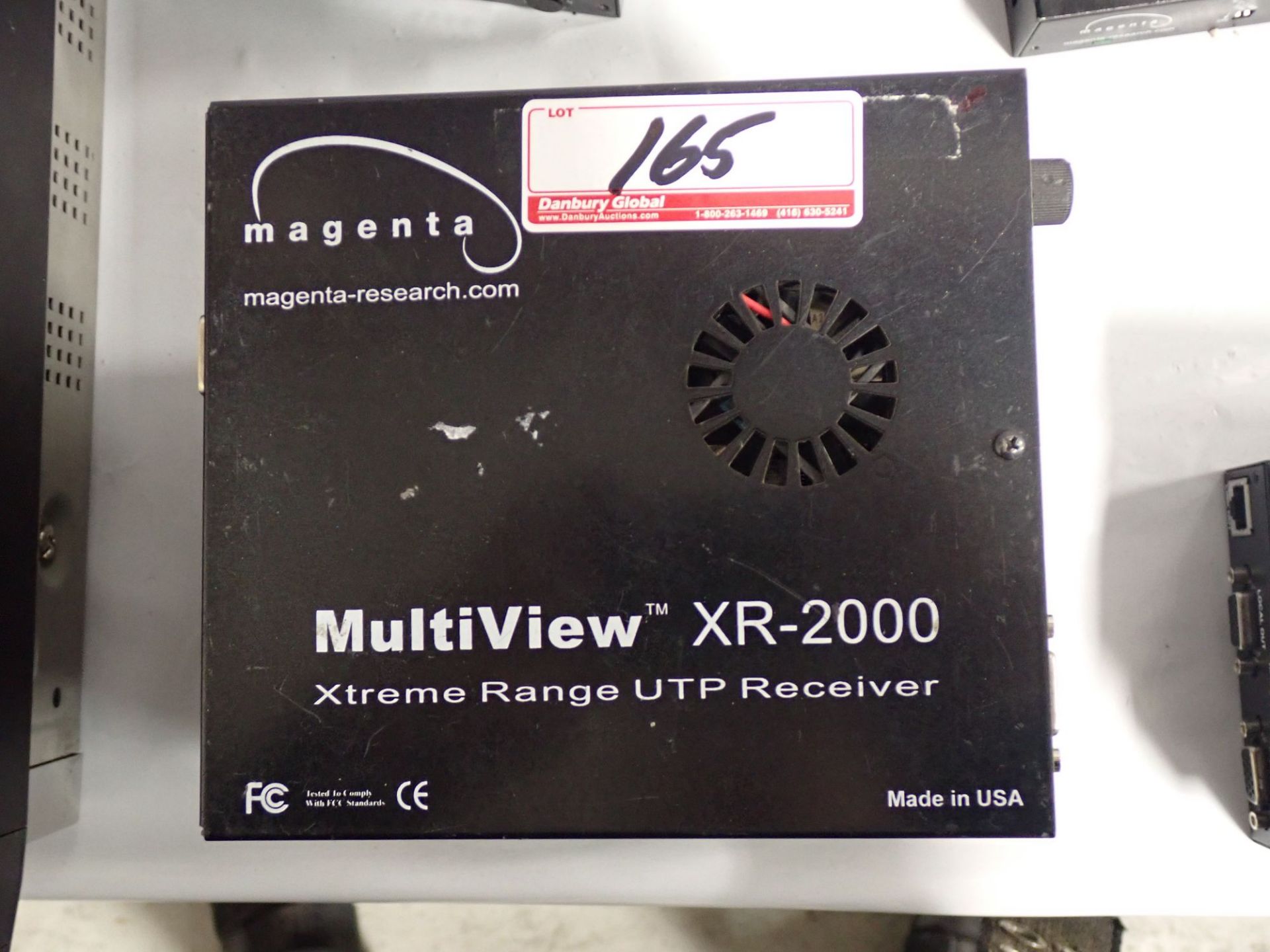 LOT - MAGENTA XR-2000 MULTI-VIEW XTREME RANGE UTP RECEIVERS (4 UNITS)