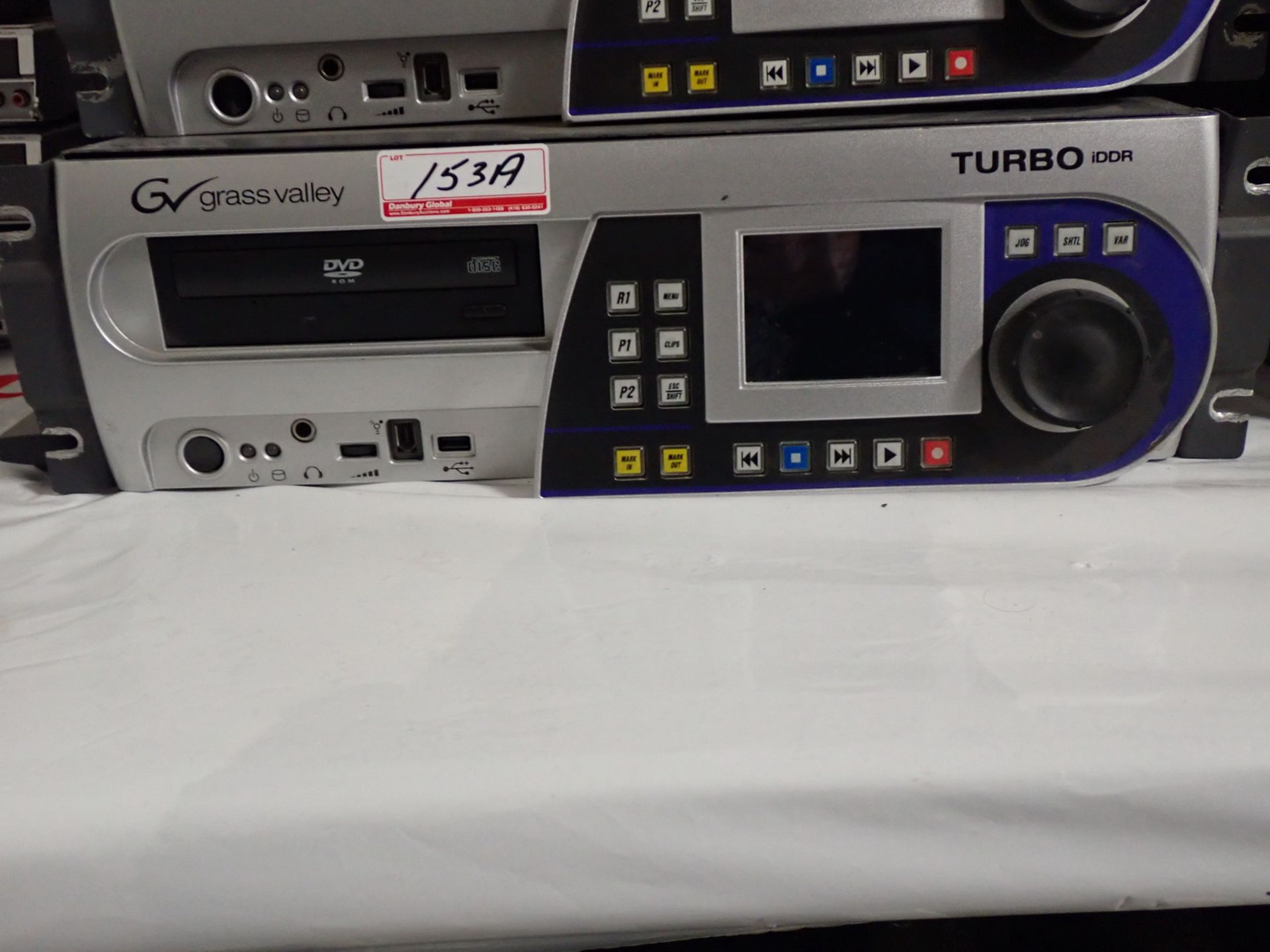 GRASS VALLEY TURBO IDDR 2-CH DIGITAL AUDIO / VIDEO MEDIA RECORDER & PLAYBACK