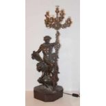 Picault, Emile (1833 in Paris; 1915 ebenda): Große Bronze "La Force Dompteé", um 1880 <b