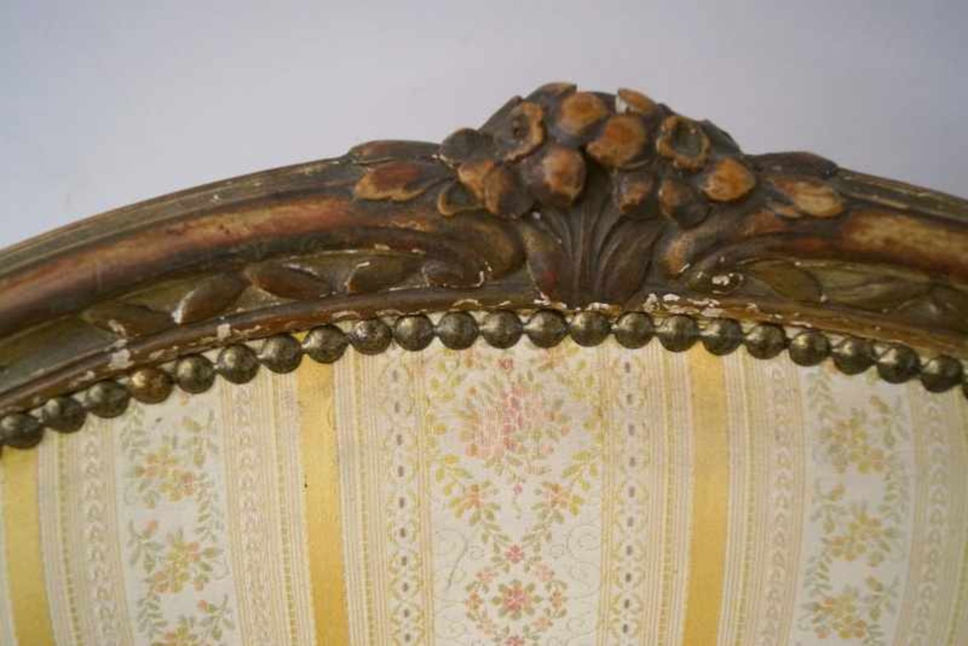 Kleiner Damensalon-Sessel, Rokoko-Stil, um 1900 - Image 3 of 4