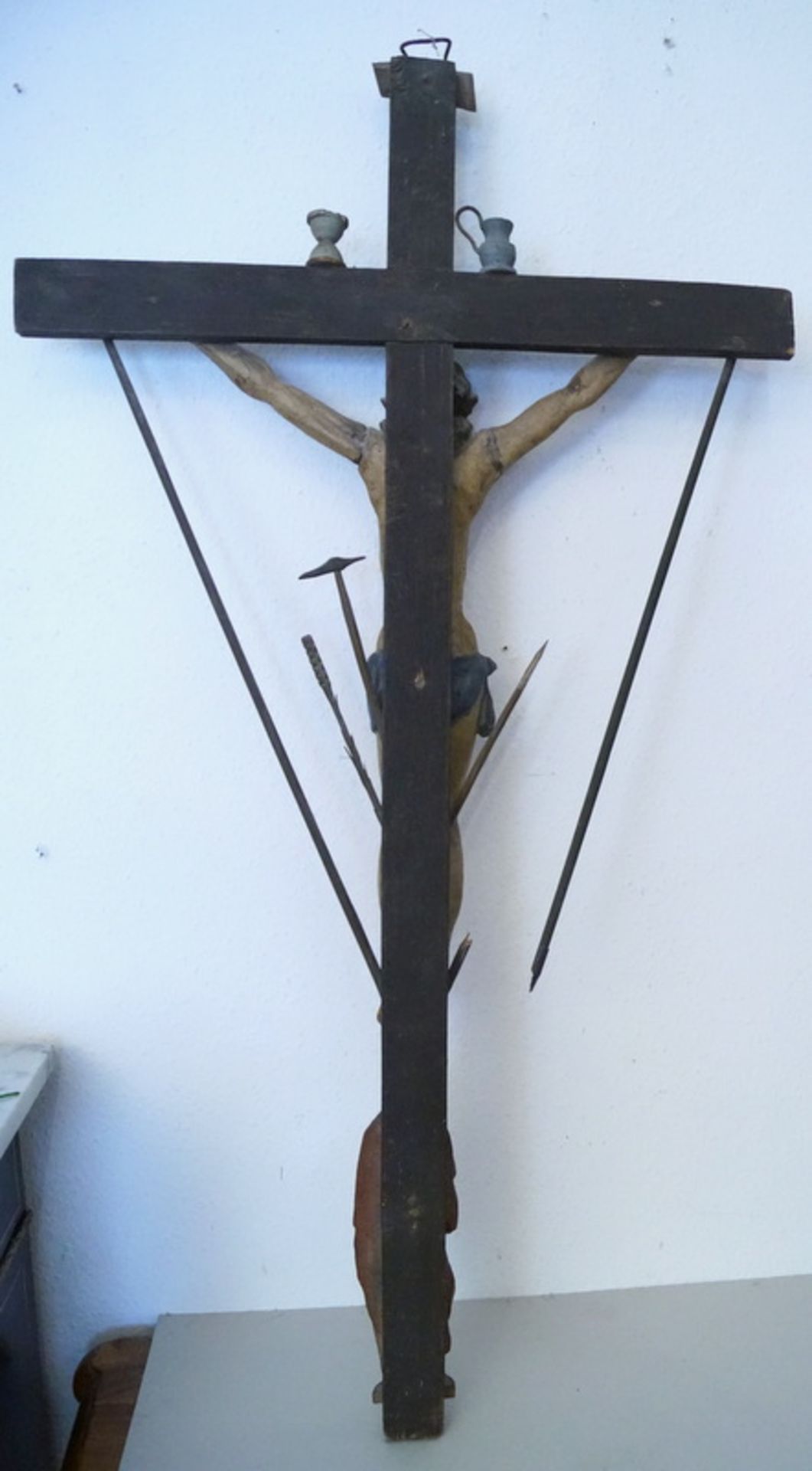 Kruzifix, 19. Jhd. - Image 5 of 5