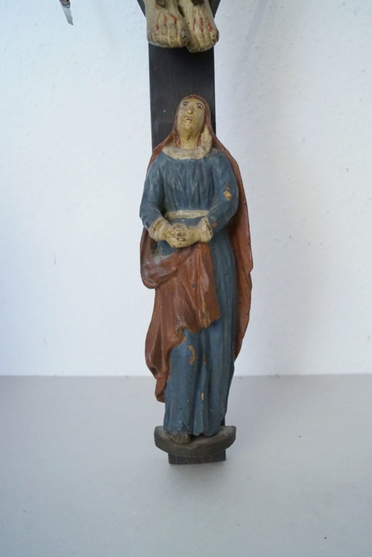 Kruzifix, 19. Jhd. - Image 2 of 5