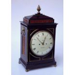Kamf, Kingston: Englische Bracket-Clock mit Schlag auf 8 Glocken, 19.Jhd.