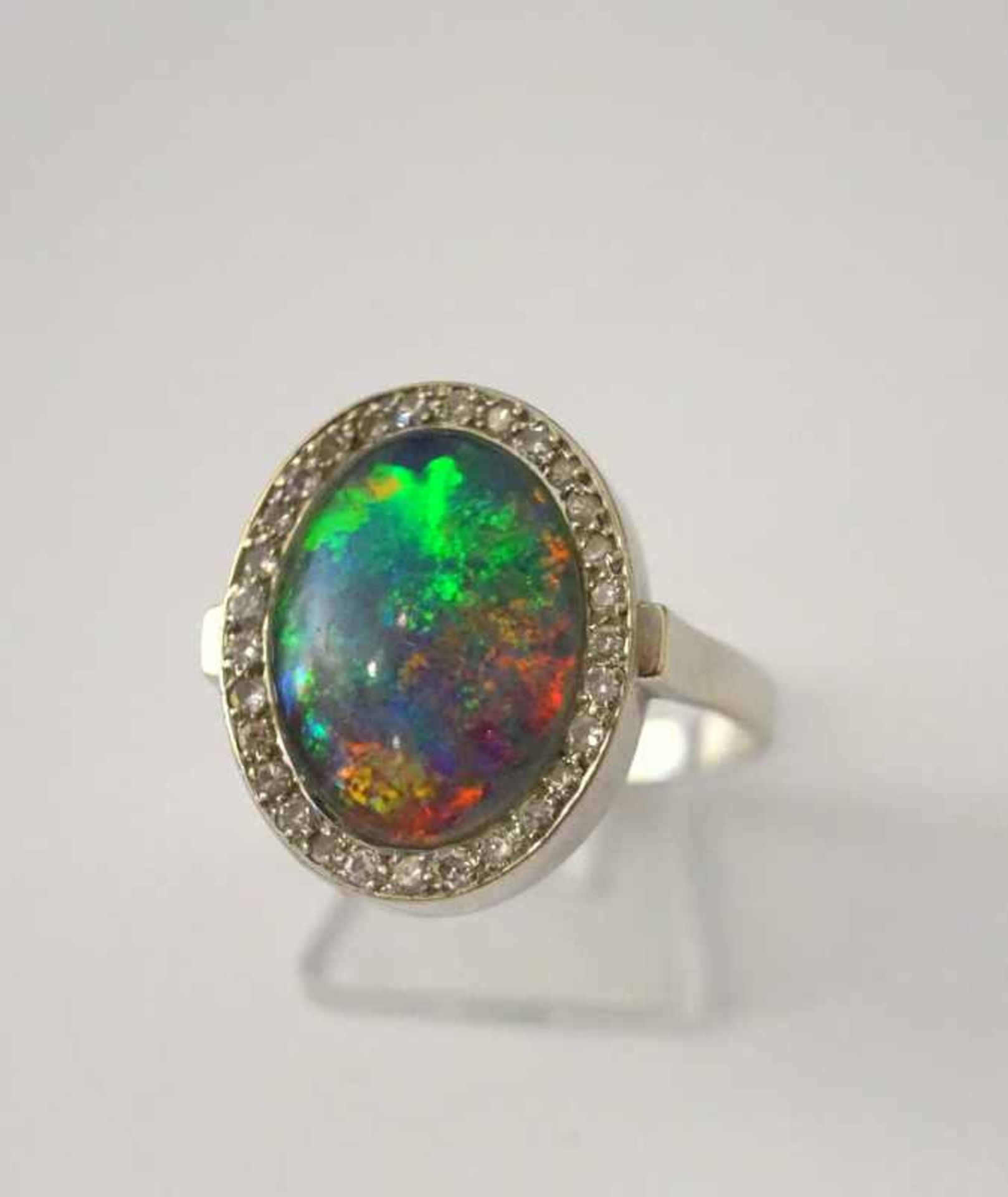 Opal-Ring, 585 WG