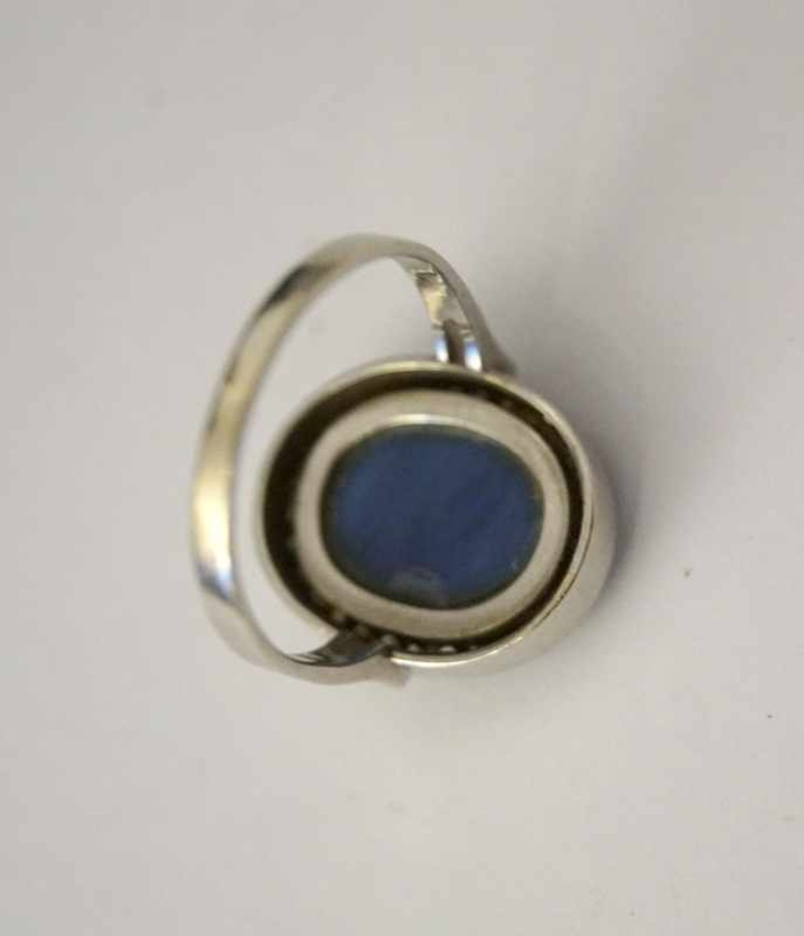 Opal-Ring, 585 WG - Bild 4 aus 4