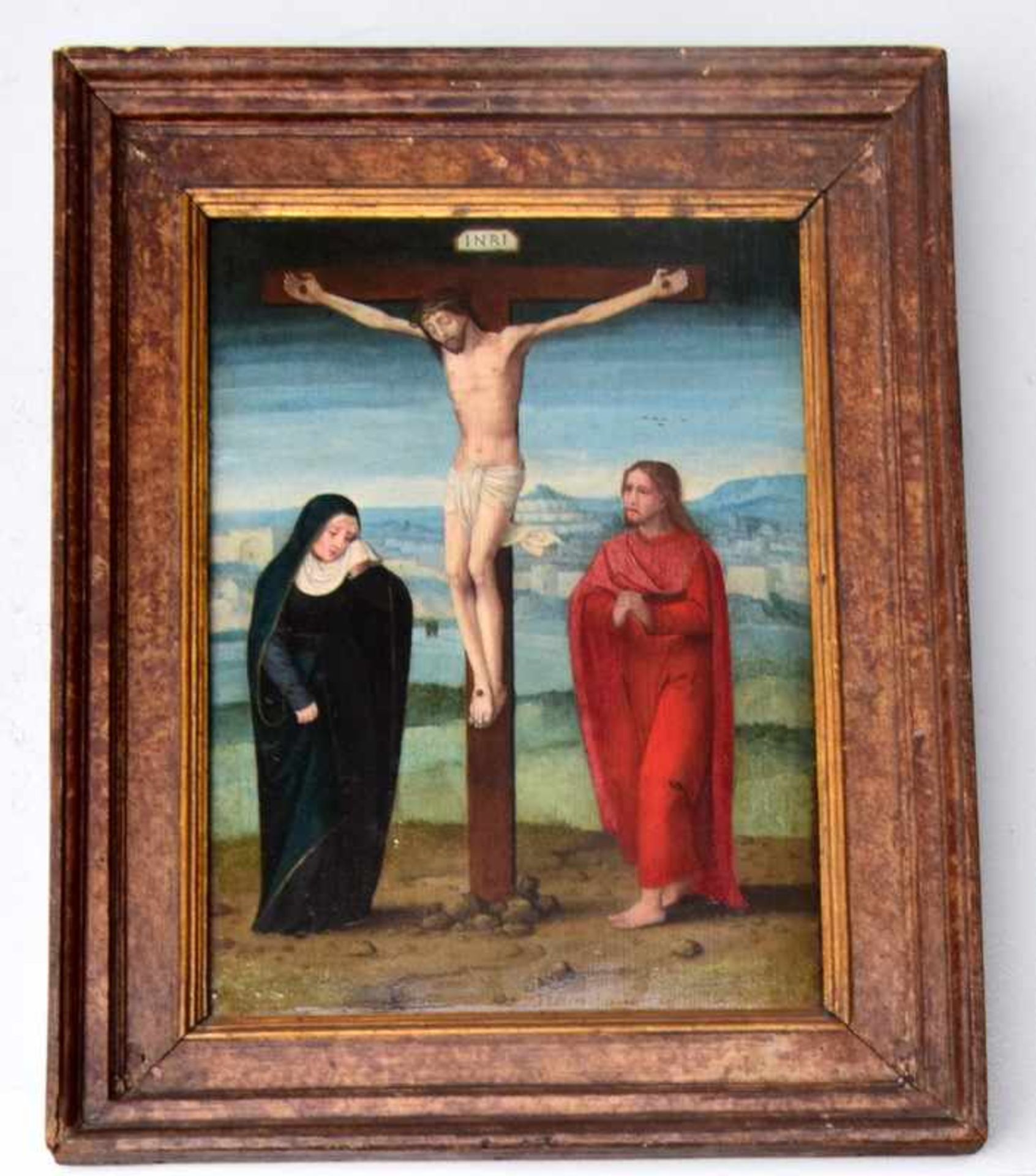 Coffermans (zugeschr.), Marcellus (* 1520/30, † um 1575): Christus am Kreuze<b - Image 2 of 14