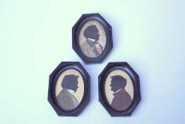 3 Schattenrisse, Komponisten, um 1920