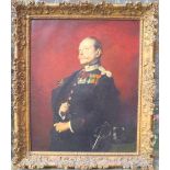 Watelet, Charles Joseph (1867-1954 Antwerpen): Portrait eines hochdekorierten Offiziers
