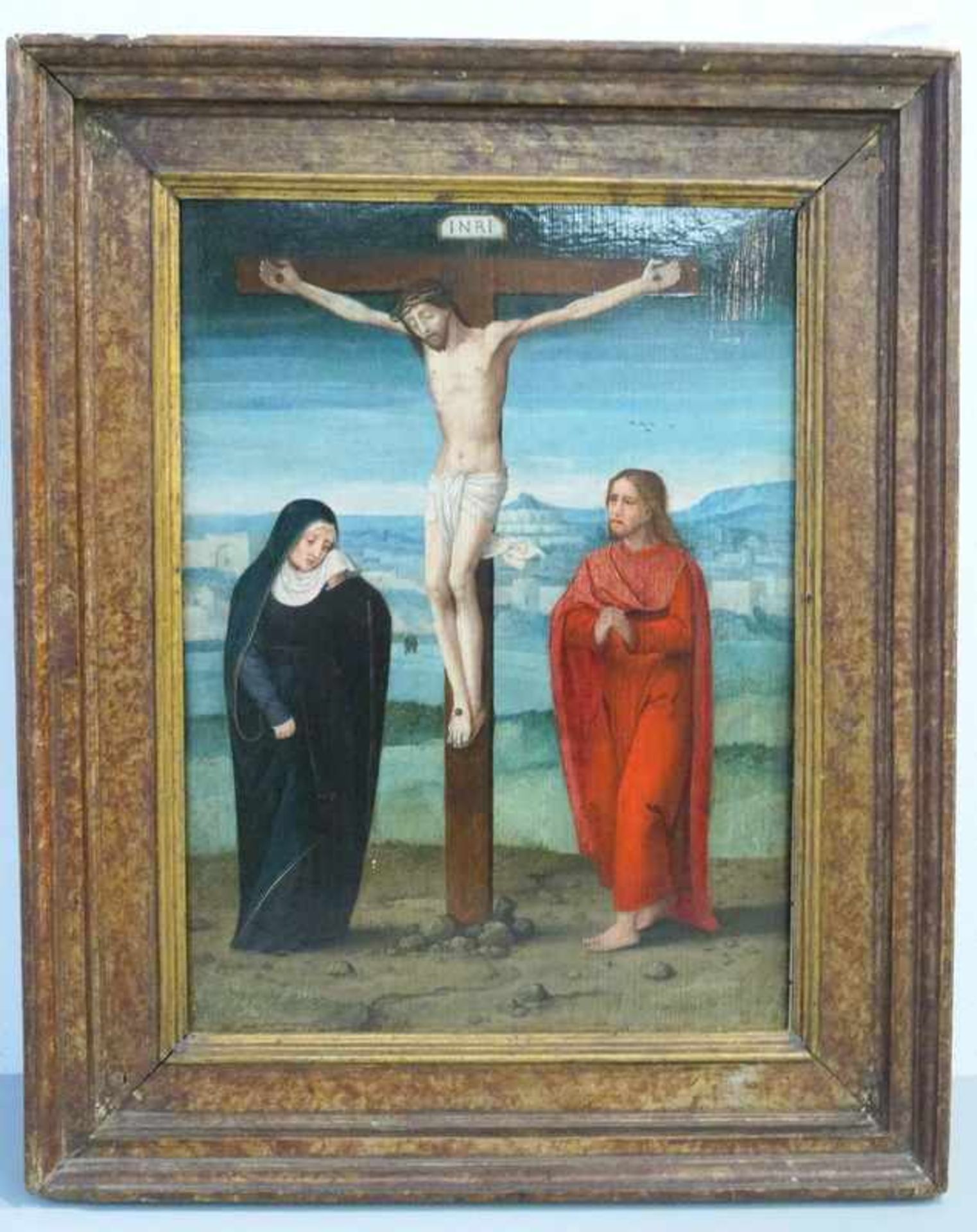 Coffermans (zugeschr.), Marcellus (* 1520/30, † um 1575): Christus am Kreuze<b - Image 9 of 14