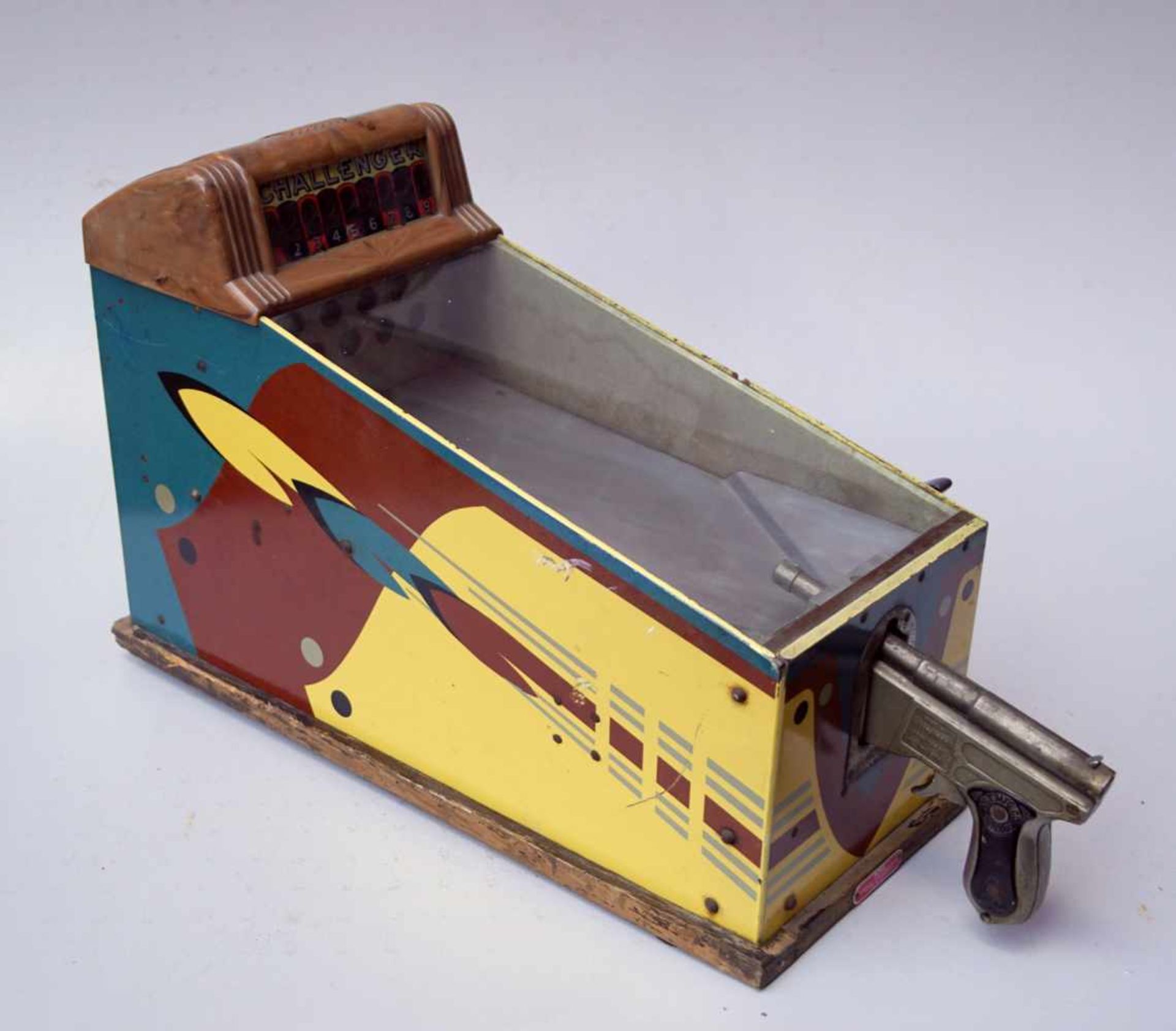 ABT.MFG&Co, Chicago: "Challenger" Pistol Shooting Game, v. W.A.Tratsch, USA um 1940 - Image 4 of 5