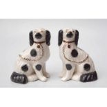 Pärchen große Staffordshire Hunde, 1. Hälfte 20. Jhd.<br