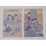 Kitagawa Utamaro (1753-1806 Japan): Teezeremonie