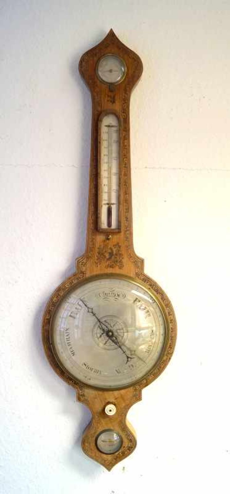 Spelzini, London: Barometer, (Wetterstation), England, Mitte 19.Jhd.