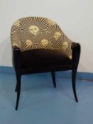 Eleganter Sessel im Art Deco- Stil, Frankreich