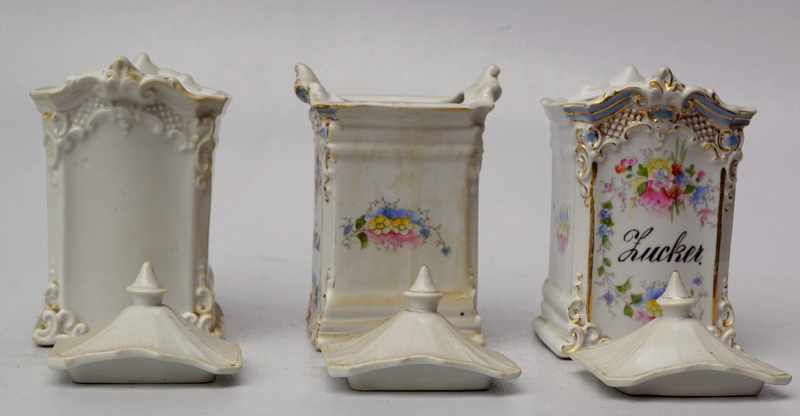 Drei alte Vorratsdosen, um 1900 - Image 2 of 2