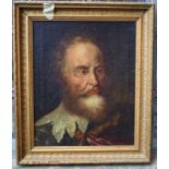Französischer Meister d.- 17. Jh.: Herrscherportrait (Heinrich IV. von Frankreich?)