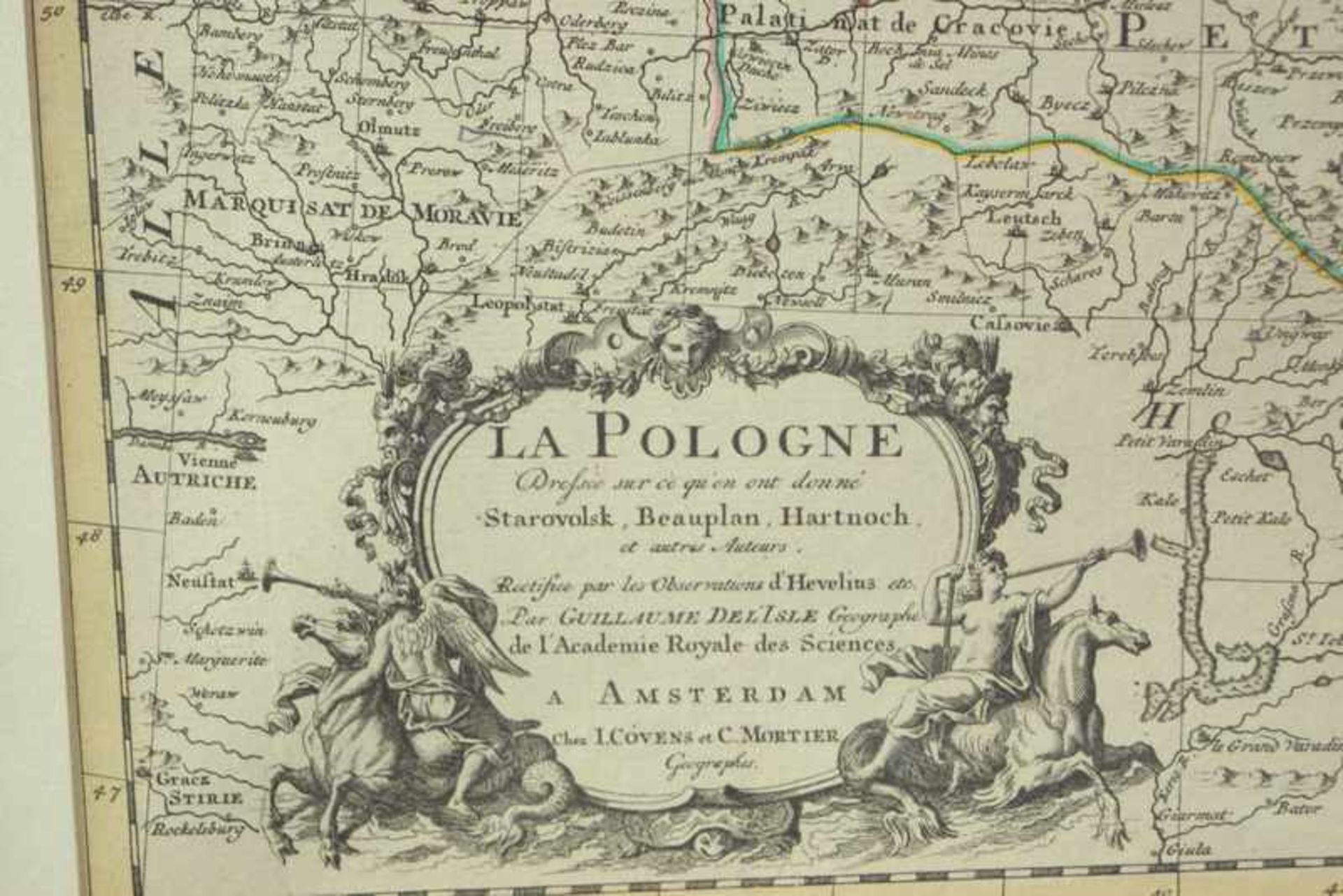De l'Isle, Guillaume (1675–1726): Karte "La Pologne" - Bild 2 aus 2