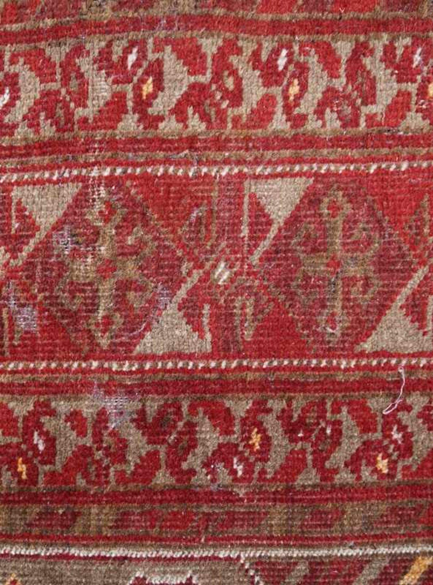 Antiker Türkischer Teppich mit Vasenmotiv - Bild 4 aus 6