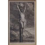 Schelte Adamsz. Bolswert (Bolsward 1584/88 - 1659 Antwerpen): "Christus Crucifixus" nach P.P. Rubens