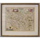 Blaeu, Joan (1596 Alkmaar - 1673 Amsterdam): Karte "Polonia Regnum, et Silesia Ducatus"