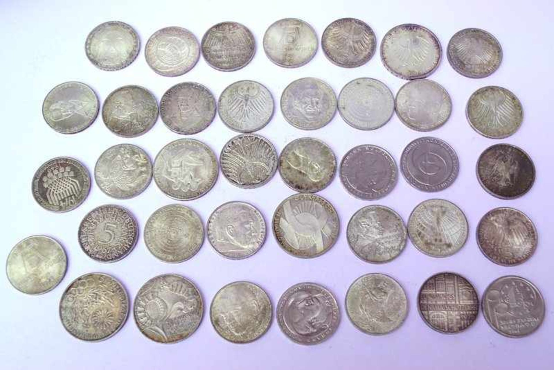 Sammlung von Silbermünzen - Image 2 of 4