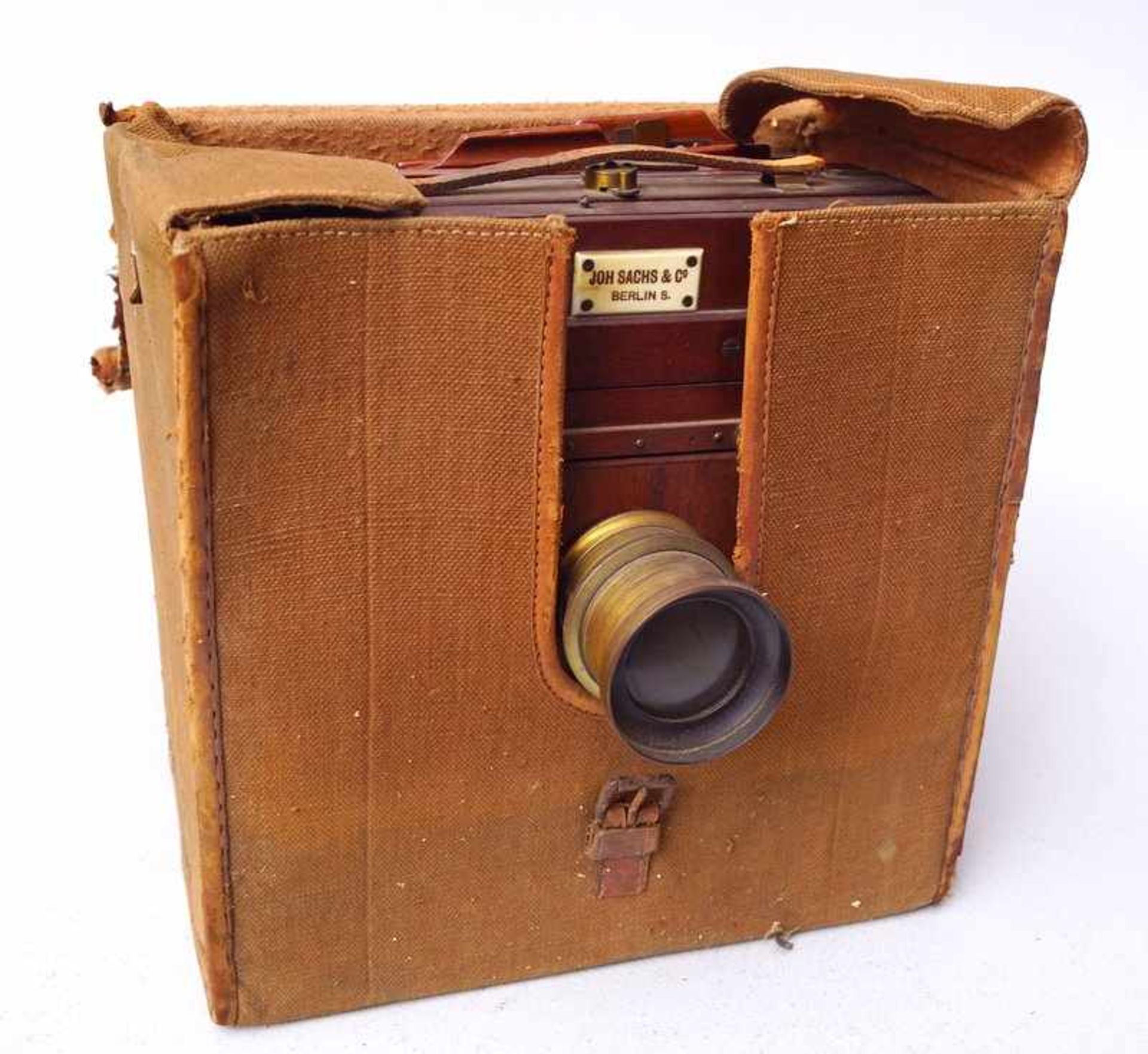 Joh. Sachs & Co. Berlin: Alte Kamera, ca. um 1900