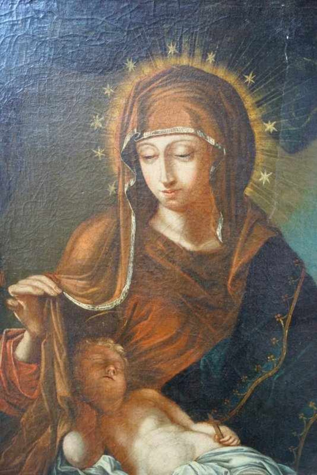 Mutter Gottes mit dem Kind, Norditalien/Österreich, 17.Jhd. - Image 3 of 5