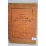 A lot: 'A Parallel of the Orders of Architecture, Greek, Roman and Renaissance', Charles Normand.