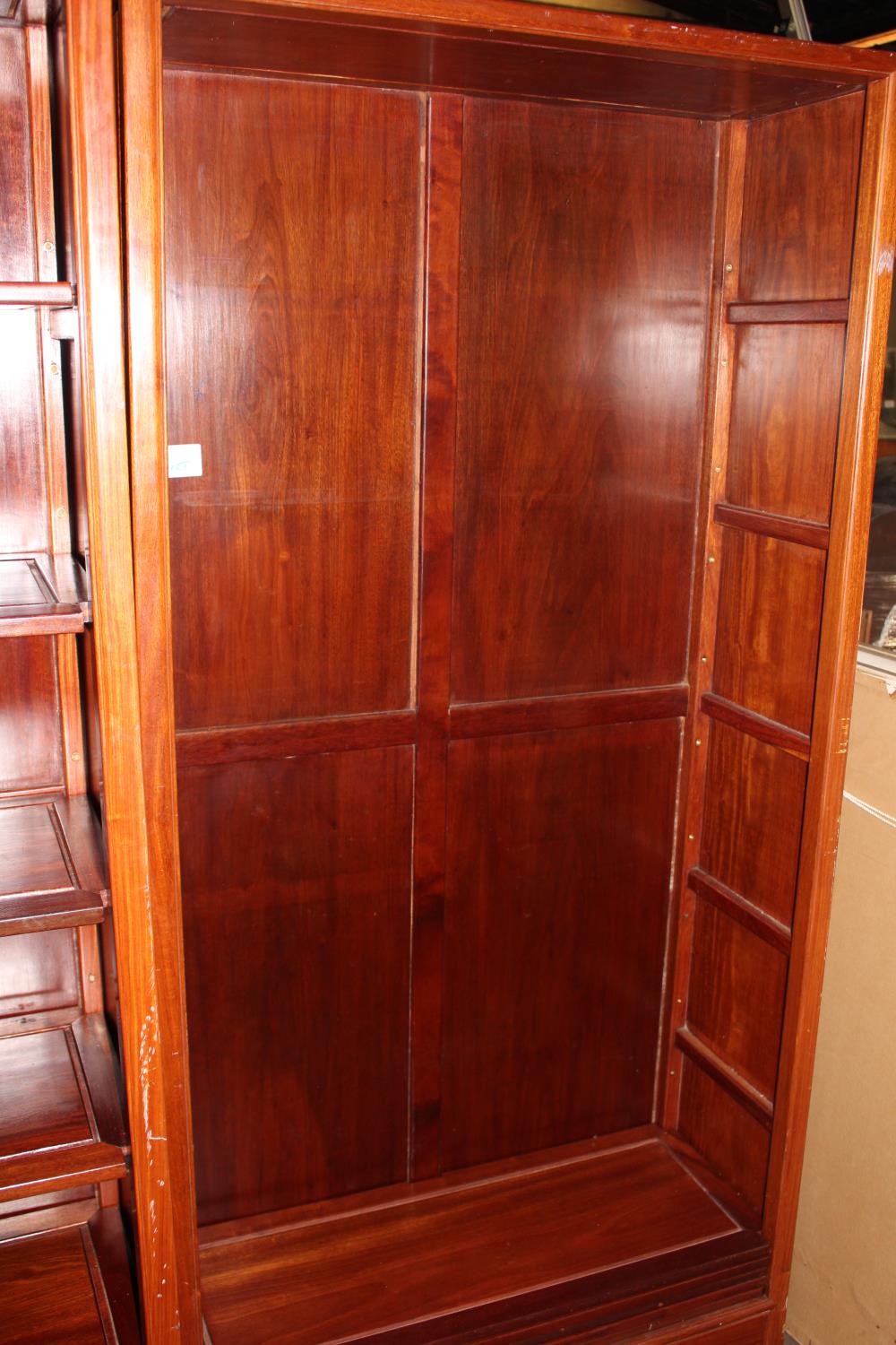 A pair of large modern bookcases with six shelves. 183cm (6 foot) H x 93cm (3 foot) W x 35cm D. - Image 2 of 2