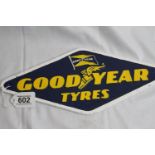 Cast iron sign - Goodyear Tyres
