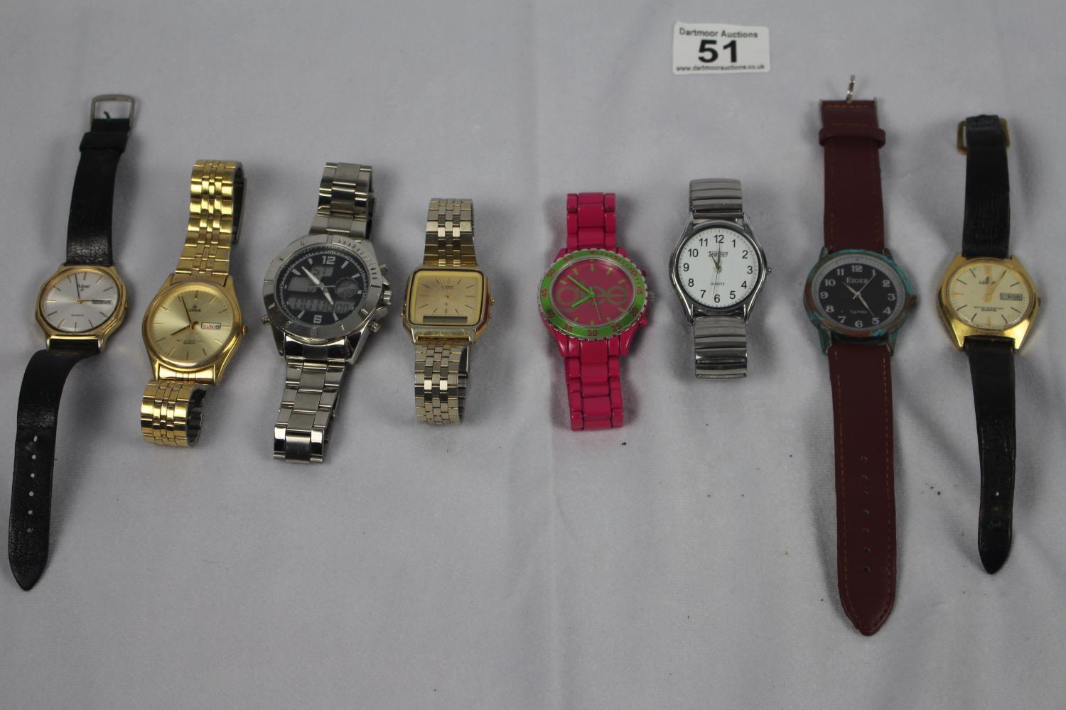 A number of wrist watches and parts - Image 2 of 2