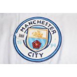 Cast iron Manchester City football club sign