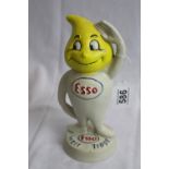 Cast iron money box - Esso man