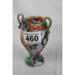 Small Murano millafiori vase, ht 12 cm