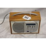 A PURE Evoke-1st radio with lead and powerpack, fully working and in good condition