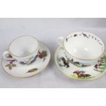 2 Royal Worcester cups and saucers