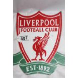 A Liverpool Football Club repro sign, ht 25cm