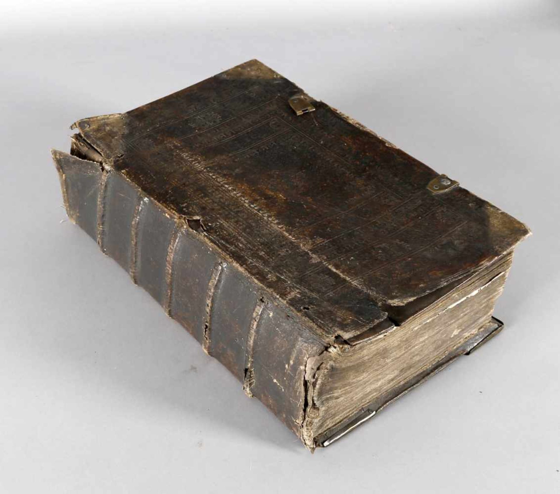 Alte katholische Bibel, Fleischmann Nürnberg, 1763< - Bild 2 aus 2