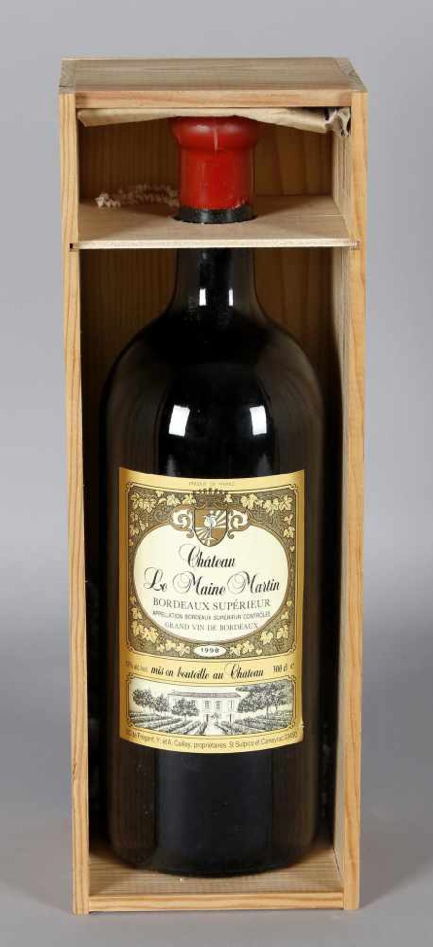 Chateau Le Maine Martin, Bourdeaux superieur, 1998